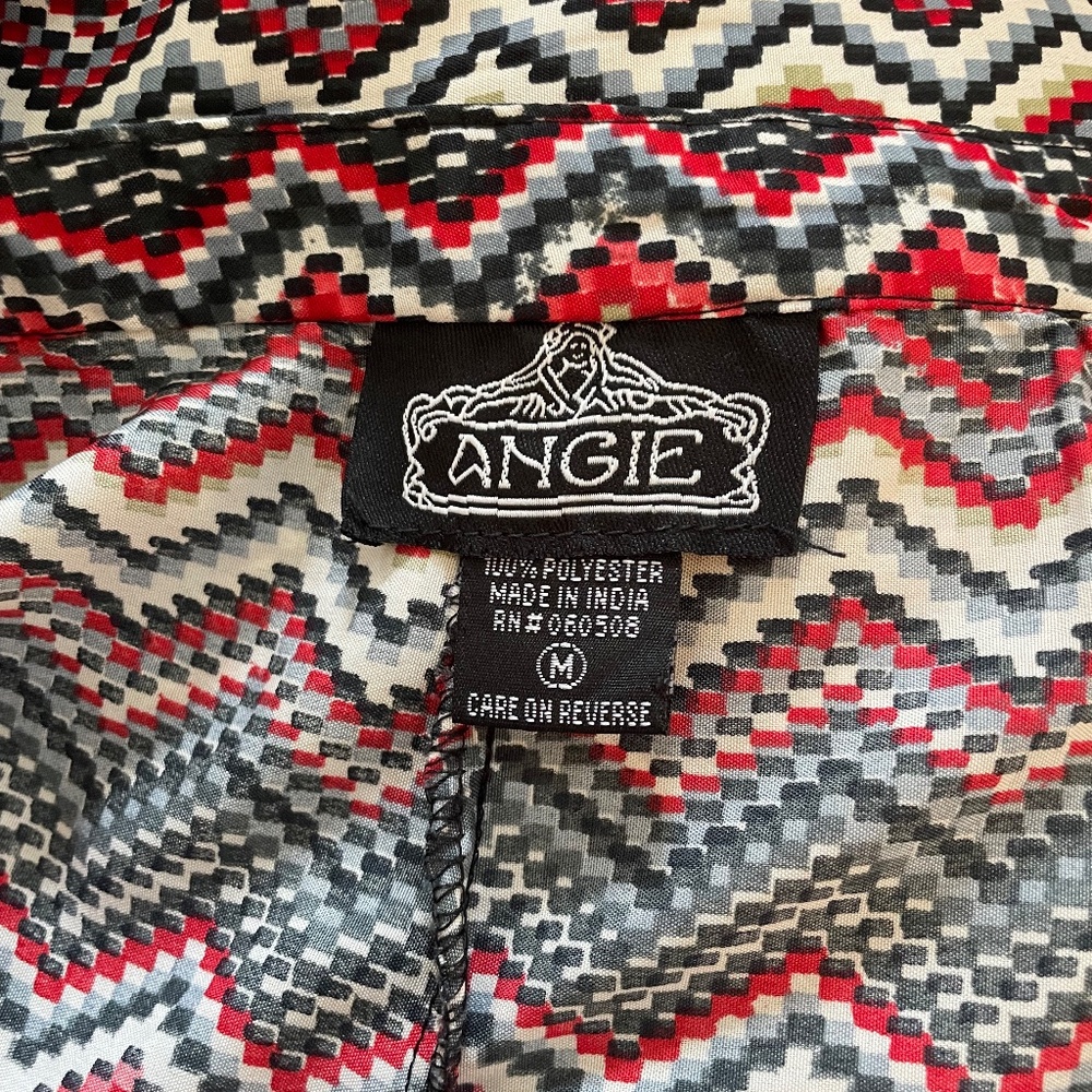 High-Waisted Shorts with Pattern Print - Picture 4 of 4